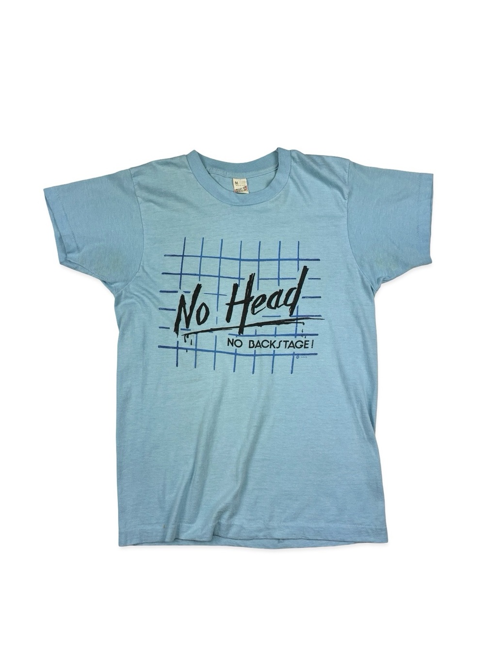 Vintage 1980s No Head No Backstage T-Shirt